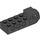 LEGO Black Brick 2 x 4 with Launch Socket (18585)