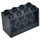 LEGO Black Brick 2 x 4 x 2 with Holes on Sides (6061)