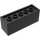 LEGO Black Brick 2 x 6 x 2 Weight with Plate Bottom (2378 / 73090)