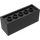 LEGO Zwart Steen 2 x 6 x 2 Weight met plaat aan de onderzijde (2378 / 73090)