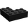 LEGO Noir Brique 4 x 4 Coin