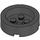 LEGO Black Brick 4 x 4 Round with Recessed Center (68325)