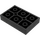 LEGO Black Brick 4 x 6 (2356 / 44042)