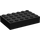 LEGO Zwart Steen 4 x 6 (2356 / 44042)
