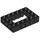 LEGO Zwart Steen 4 x 6 met Open Midden 2 x 4 (32531 / 40344)