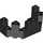 LEGO Zwart Steen 4 x 8 x 2.3 Turret Top (6066)