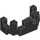 LEGO Black Brick 4 x 8 x 2.3 Turret Top (6066)