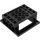 LEGO Noir Brique 6 x 6 x 2 avec 4 x 4 Coupé et 3 Épingle des trous each Fin (47507)