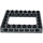 LEGO Black Brick 6 x 8 with Open Center 4 x 6 (1680 / 32532)
