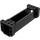LEGO Zwart Steen Hollow 4 x 12 x 3 met 8 Pegholes (52041)