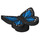 LEGO Zwart Butterfly (Smooth) met Blauw en Wit (80674 / 103358)