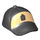 LEGO Black Cap with Short Curved Bill with Black Minifig Head on Gold (93219 / 93363)