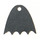 LEGO Black Batman Cape with 1 Hole and 5 Points (37157)