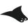 레고 검은색 곶 ~와 함께 Split 꼬리 (110051)