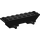 LEGO Black Car Base 2 x 8 x 1.333 (30277)