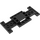 LEGO Noir Auto Base 4 x 10 x 0.67 avec 2 x 2 Open Centre (4212)