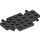 LEGO Zwart Auto Basis 7 x 4 x 0.7 (2441 / 68556)