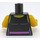LEGO Black Cardio Carrie Minifig Torso (973 / 76382)