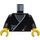 LEGO Black Castle Ninja Torso with Wrap, Dagger, Silver Star (973 / 73403)