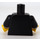 LEGO Noir Castle Torse avec Breastplate et Noir Bras (973 / 73403)