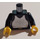 LEGO Black Castle Torso with Breastplate and Black Arms (973 / 73403)