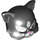 LEGO Black Cat Mask with White Muzzle (36112 / 38401)