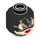 LEGO Black Catwoman - Batman Returns Minifigure Head (Recessed Solid Stud) (3274 / 102180)