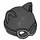 LEGO Schwarz Catwoman Maske mit Silber Goggles (29292 / 54959)