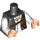 LEGO Zwart Chief O&#039;Hara Minifig Torso (973 / 88585)