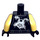 LEGO Noir Chopper Maroon Minifig Torse (973 / 76382)