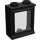 LEGO Noir Classic Fenêtre 1 x 2 x 2 avec verre fixe