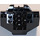 LEGO Noir Cockpit 6 x 6 x 3 &amp; 1/3 Octagonal Canopée Base (30200)
