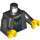 LEGO Schwarz Cole - Casual Outfit Minifig Torso (973 / 76382)