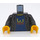LEGO Black Cole - Casual Outfit Minifig Torso (973 / 76382)