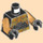 LEGO Schwarz Cole (Golden Ninja) Crystalized Torso (973 / 76382)