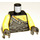 LEGO Black Cole Hunted Minifig Torso (973 / 76382)