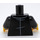 LEGO Zwart Cole met Leather Jack Minifiguur Torso (973 / 76382)