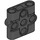 LEGO Zwart Connector Balk 1 x 3 x 3 (39793)