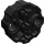 LEGO Noir Connecteur Rond avec Épingle et Essieu des trous (31511 / 98585)