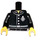 LEGO Zwart Constable Torso (973 / 88585)