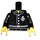 LEGO Schwarz Constable Torso (973 / 88585)