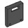 LEGO Black Container Box 2 x 2 x 2 Door with Slot (4346 / 30059)
