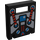 LEGO Schwarz Container Box 2 x 2 x 2 Tür mit Slot mit Spyrius Muster (4346)