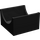 LEGO Noir Récipient Boîte 4 x 4 x 2 avec Hollowed-Out Semi-Cercle (4461)