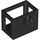 LEGO Black Crane Basket 3 x 2 x 2 with Locking Hinge (51858 / 53030)