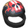 LEGO Black Crash Helmet with World Racers Skull (2446 / 90034)