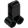 LEGO Black Cross Block 2 X 3 with Four Pinholes (32557)