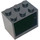 LEGO Zwart Kast 2 x 3 x 2 met volle noppen (4532)