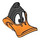 LEGO Black Daffy Duck Head