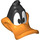 LEGO Black Daffy Duck Head